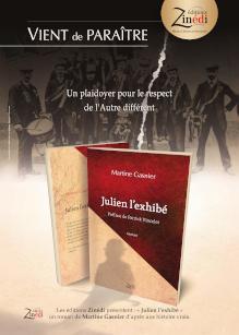 Martine Gasnier publie son quatrième roman julien l'exhibé