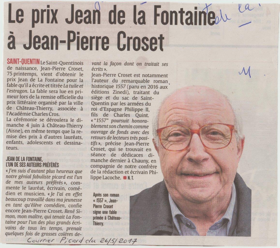 Le Courrier Picard 27/05/2017