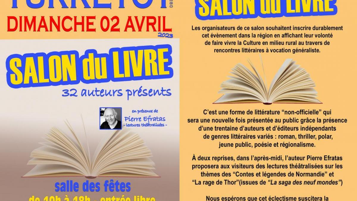 Salon du livre de Turretot programme