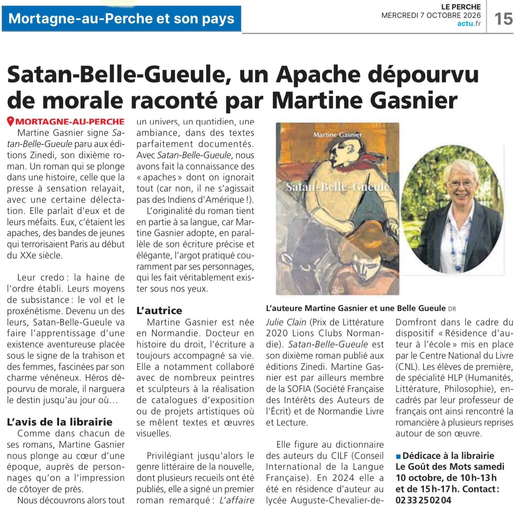 Le perche dedicace le gout des mots